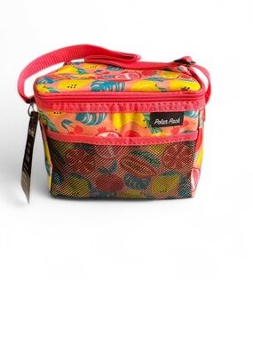 Polar pack Coral Tropical Print Lunch Cooler Bag